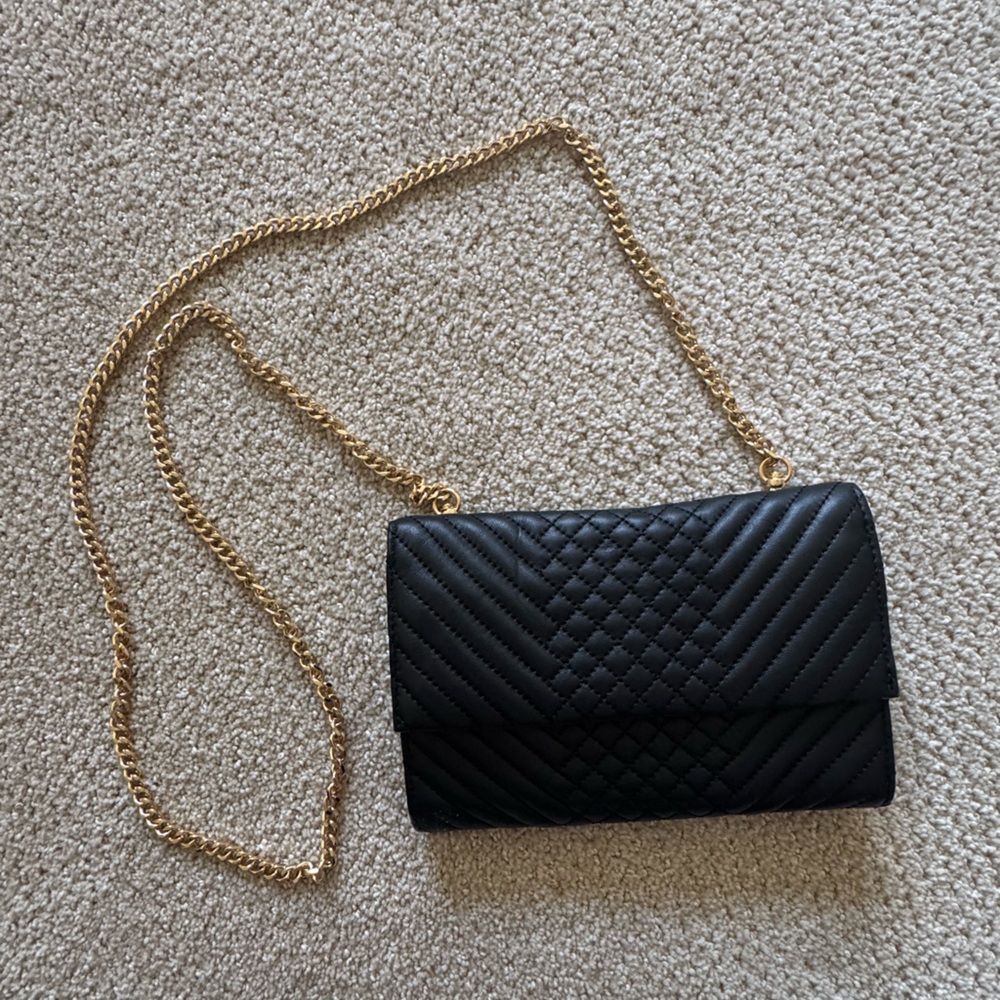 Vince Camuto Clutch with gold chain